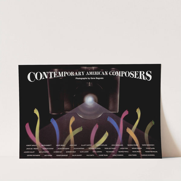 Contemporary American Composers. Photographs by Gene Bagnato by U.S. Information Agency