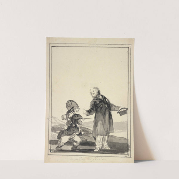 Contemptuous of the Insults (1816–1820) by Francisco de Goya