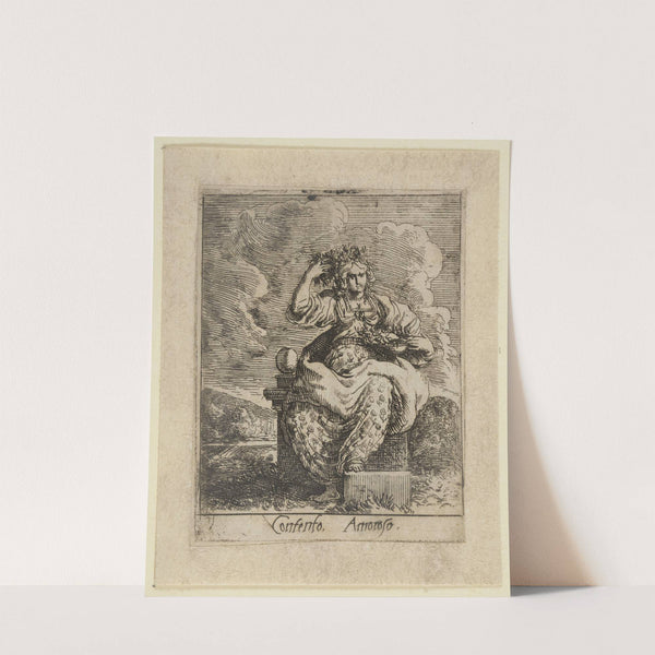 Contento amoroso by Johann Wilhelm Baur