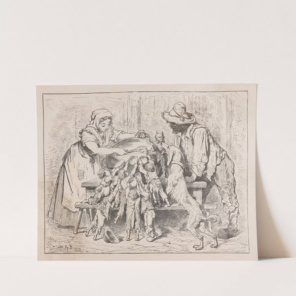 Contes des fées Pl.15 (1876) by Gustave Doré