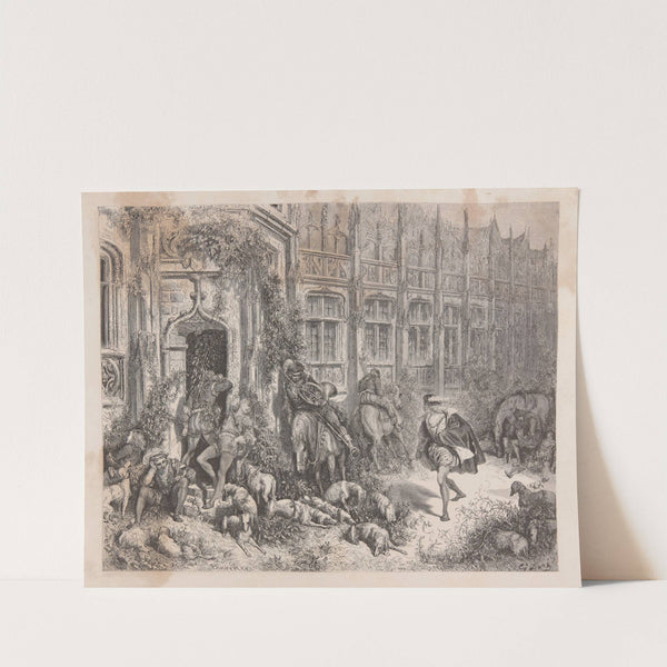 Contes des fées Pl.19 (1876) by Gustave Doré