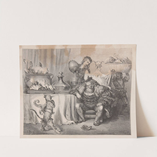 Contes des fées Pl.25 (1876) by Gustave Doré