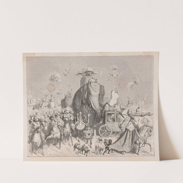 Contes des fées Pl.34 (1876) by Gustave Doré