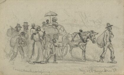Contrabands escaping