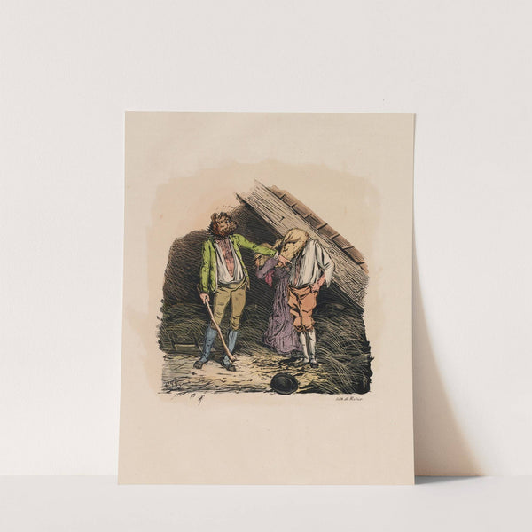 Contrainte par Corps by Charles-Joseph Traviès de Villers