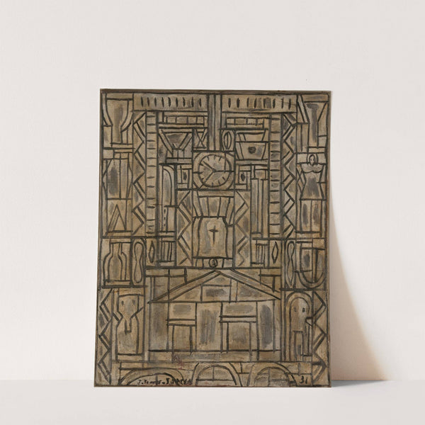 Contraste by Joaquín Torres-García