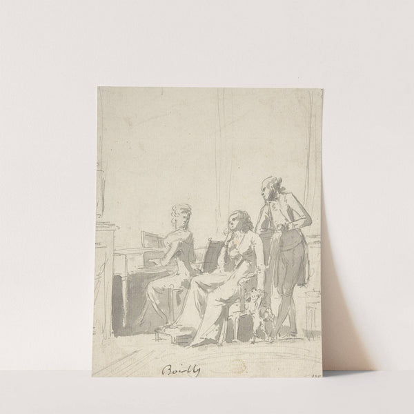 Conversation Piece (1761–1845) by Louis Léopold Boilly