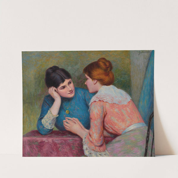 Conversazione (1894) by Federico Zandomeneghi