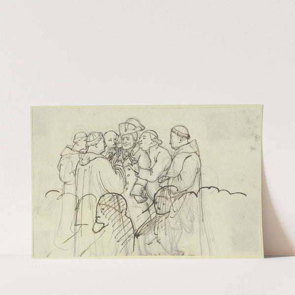 Conversion of the Jews in Rome by Hieronymus Hess