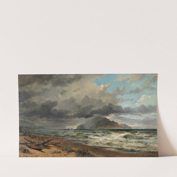 Cook Strait, New Zealand (circa 1884) by Nicholas Chevalier