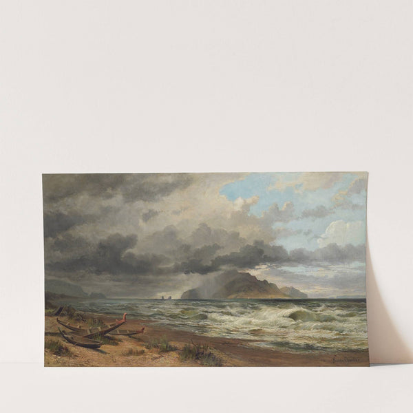 Cook Strait, New Zealand by Nicholas Chevalier