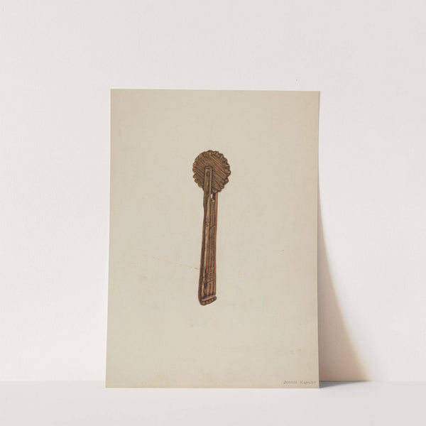 Cookie Cutter (c. 1941) by Jennie Kamar