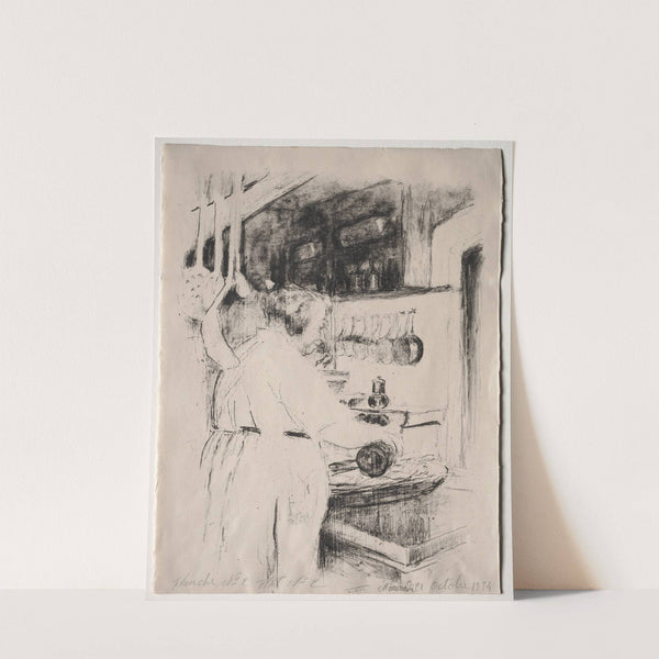 Cooking; The Cook (1934) by Édouard Vuillard