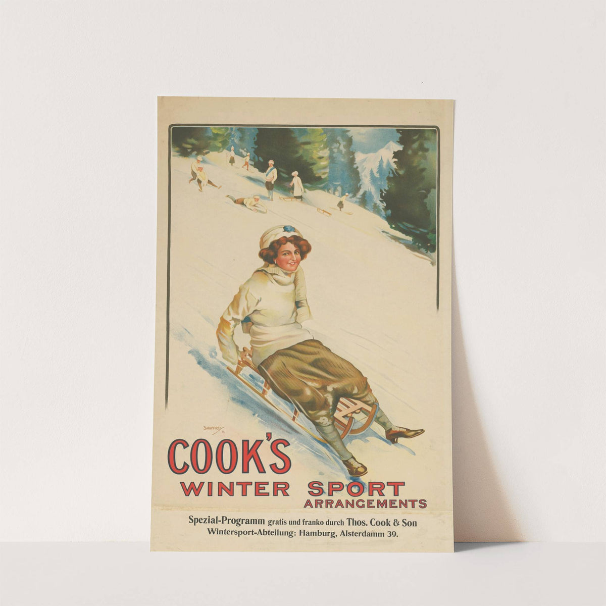 Cook’s Winter Sport Arrangements (1904) by James Allen Shuffrey