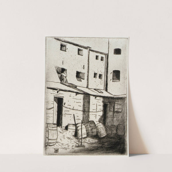 Coon Alley (ca. 1887-1893) by Julian Alden Weir