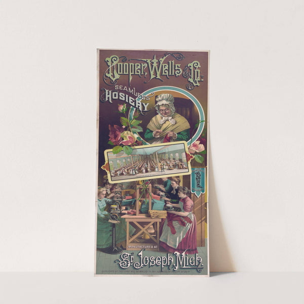 Cooper, Wells & Co. seamless hosiery by Anonymous