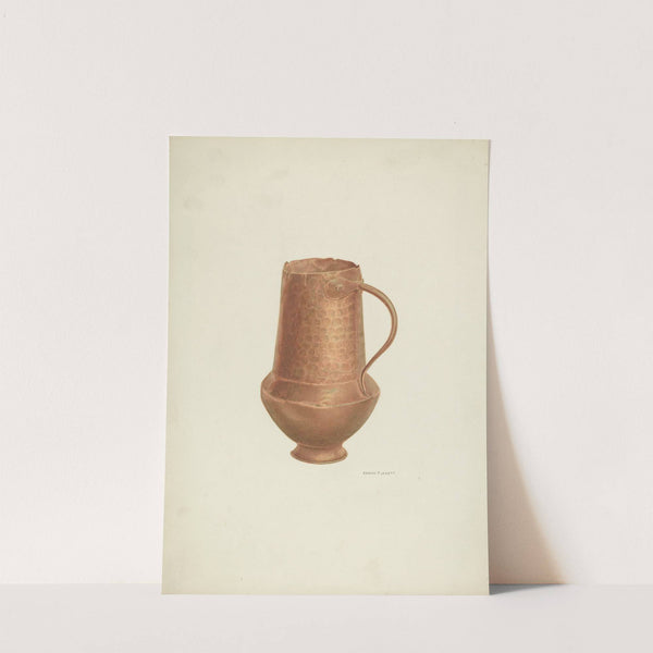 Copper Cruet by Edward Jewett