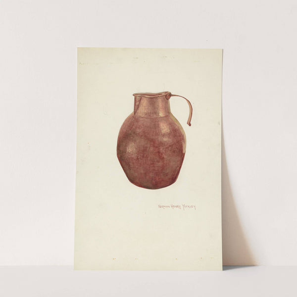 Copper Pitcher by N.H. Yeckley