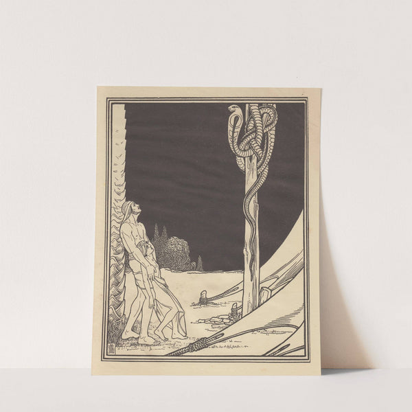 Copper Snake (1923) by Ephraim Moses Lilien