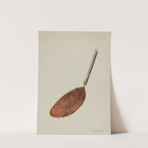 Copper Sugar Strainer by Annie B. Johnston