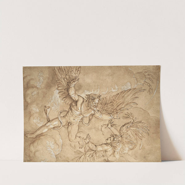 Copy after Giulio Romano's Fall of Icarus by Giulio Romano