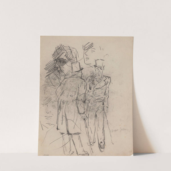 Copy after Grévin by James Ensor