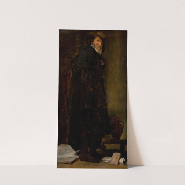 Copy of Velázquez's Menippus by William Merritt Chase