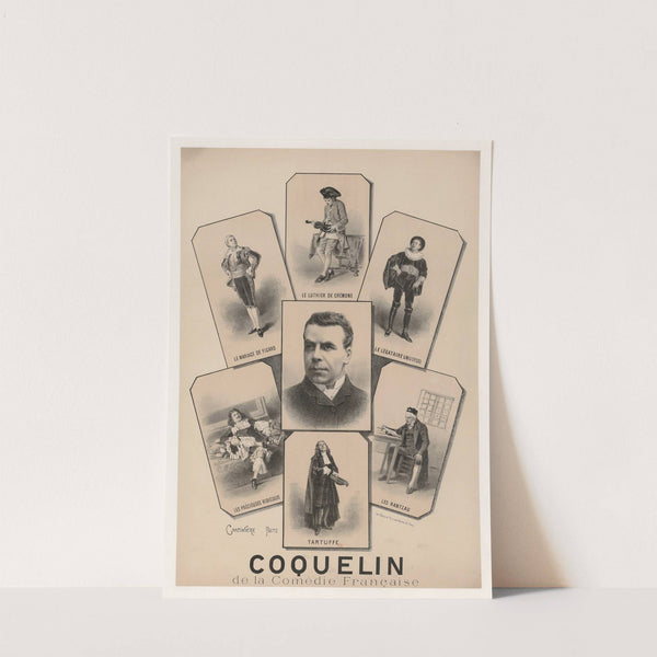Coquelin de la Comédie Française (1888) by Antonin-Marie Chatinière