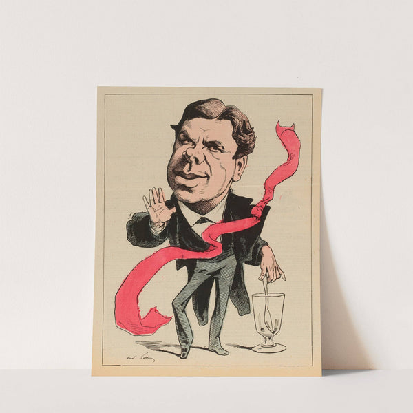 Coquelin, tribun (1879) by André Gill