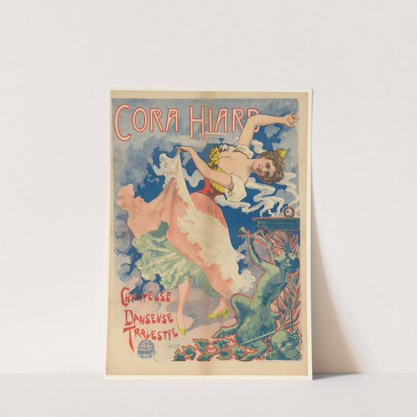 Cora Hiard, chanteuse, danseuse, travestie (1895) by Louis Oury