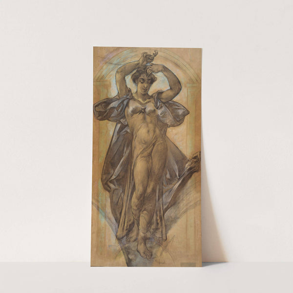 'Coral' (Study for Mural, World's Columbian Exposition, Chicago) by Walter Shirlaw