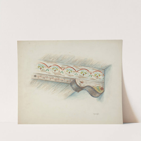 Corbel and Ceiling Beam by Cornelius Christoffels