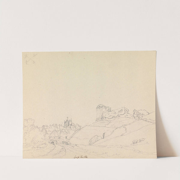 Corfe Castle, Dorset, England by James Moore