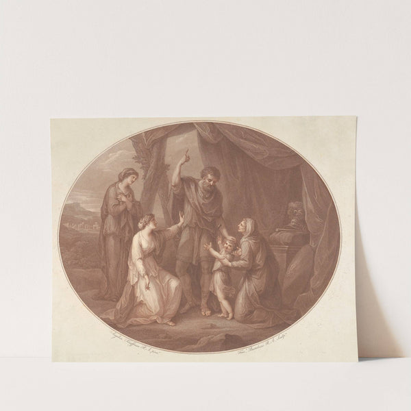 Coriolanus, Act 5, Scene III (1783) by Angelica Kauffmann