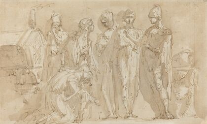 Coriolanus before the Women of Rome