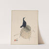 Cormorant on a Basket by Takeuchi Seihō