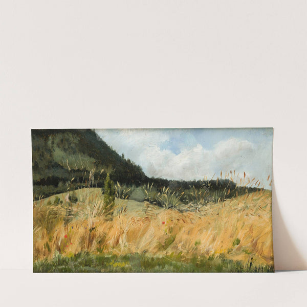 Corn-Field (1885) by Leon Wyczółkowski