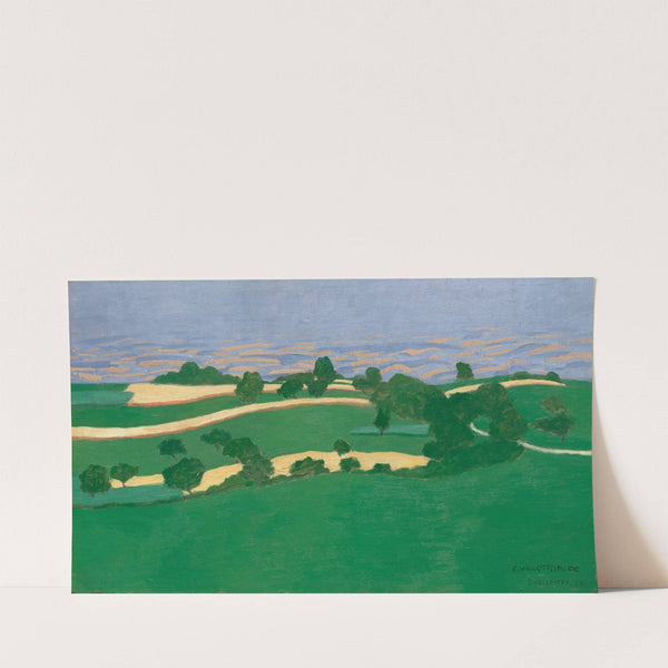 Corn Fields (1900) by Félix Vallotton