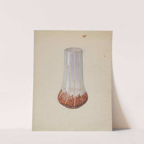 Corn Glass Vase by Robert Stewart