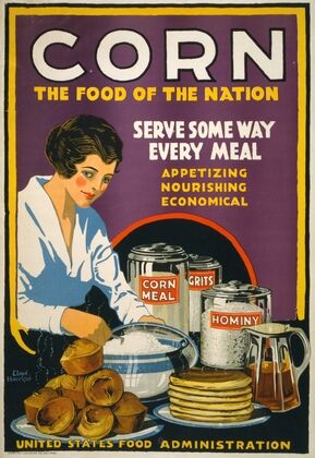 Corn – the food of the nation Serve some way every meal – appetizing, nourishing, economical
