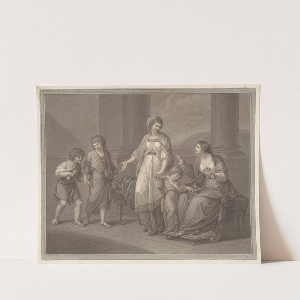 Cornelia, Mother Of The Gracchi (1788) by Angelica Kauffmann