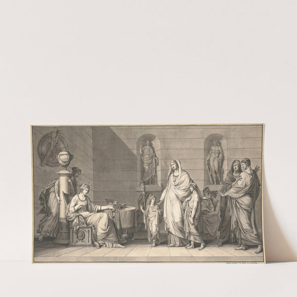 Cornelia, mother of the Gracques brothers (1795) by Jean Guillaume Moitte