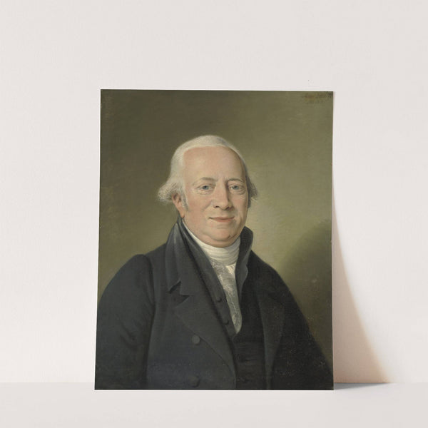 Cornelis Sebille Roos (1754-1820), Amsterdam Art Dealer and Keeper of the Nationale Konst-Gallery in Huis ten Bosch, The Hague (1815) by Adriaan de Lelie