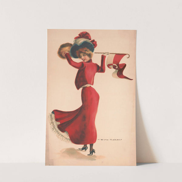 Cornell girl #9 (1899) by Joseph Hoover