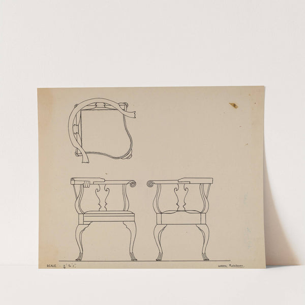 Corner chair by Lorenz Rothkranz