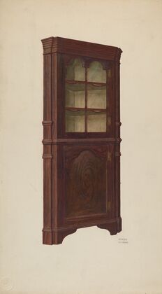 Corner Cupboard