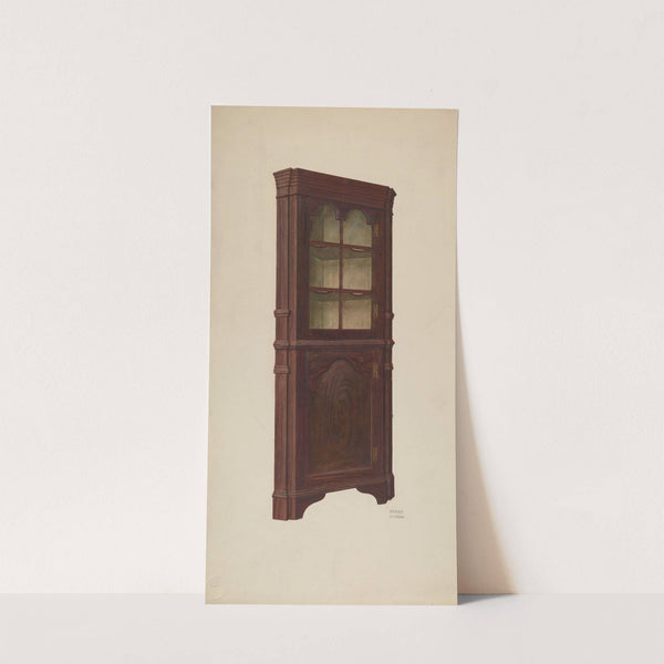 Corner Cupboard by Henry Moran