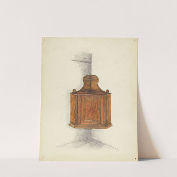 Corner Cupboard (c. 1953) by Meyer Goldbaum