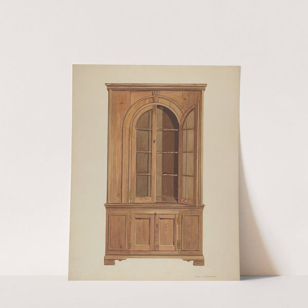 Corner Cupboard by Ernest A. Towers, Jr.