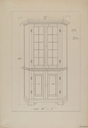 Corner Cupboard